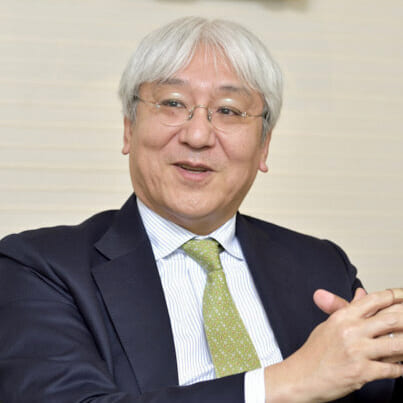 日本たばこ産業（JT）株式会社取締役会長 岩井睦雄様の写真  